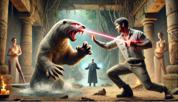 giant-otter-fight