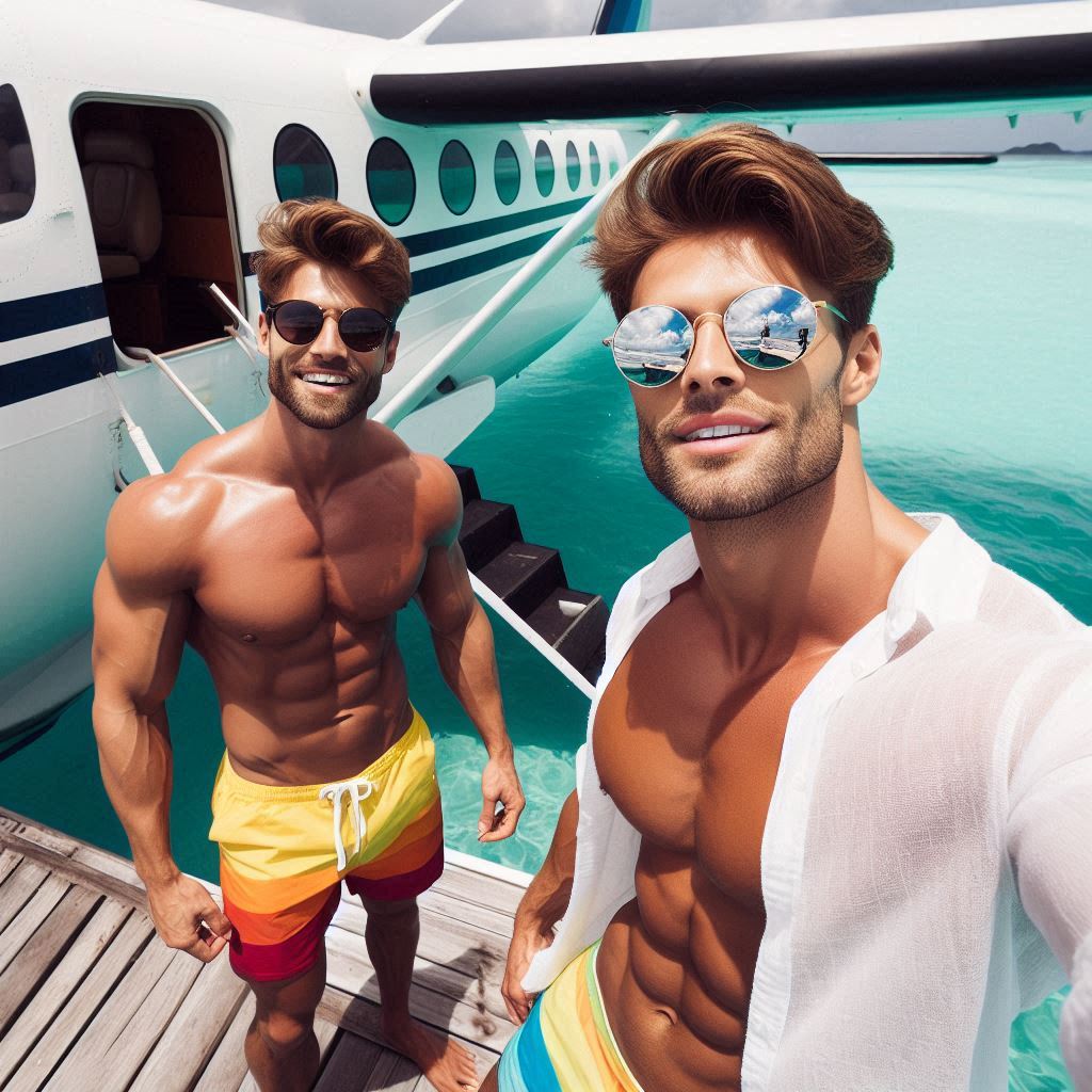 leaving on a sea plane